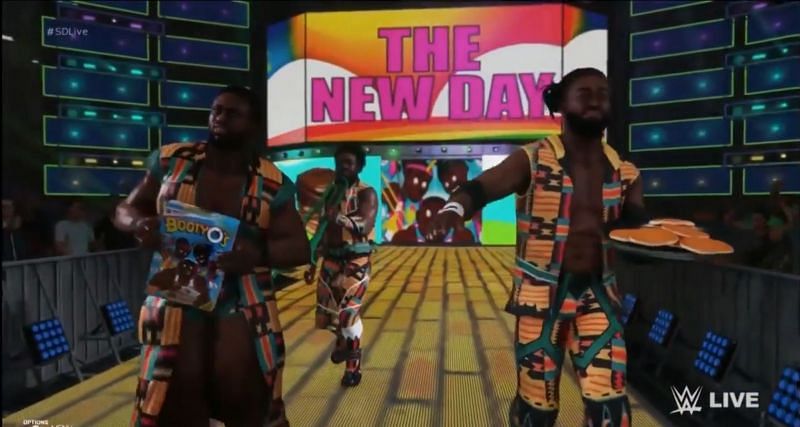It's a The New Day in WWE 2K19!